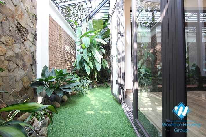 A newly-renovated house in modern styling for rent in Ciputra D Block 